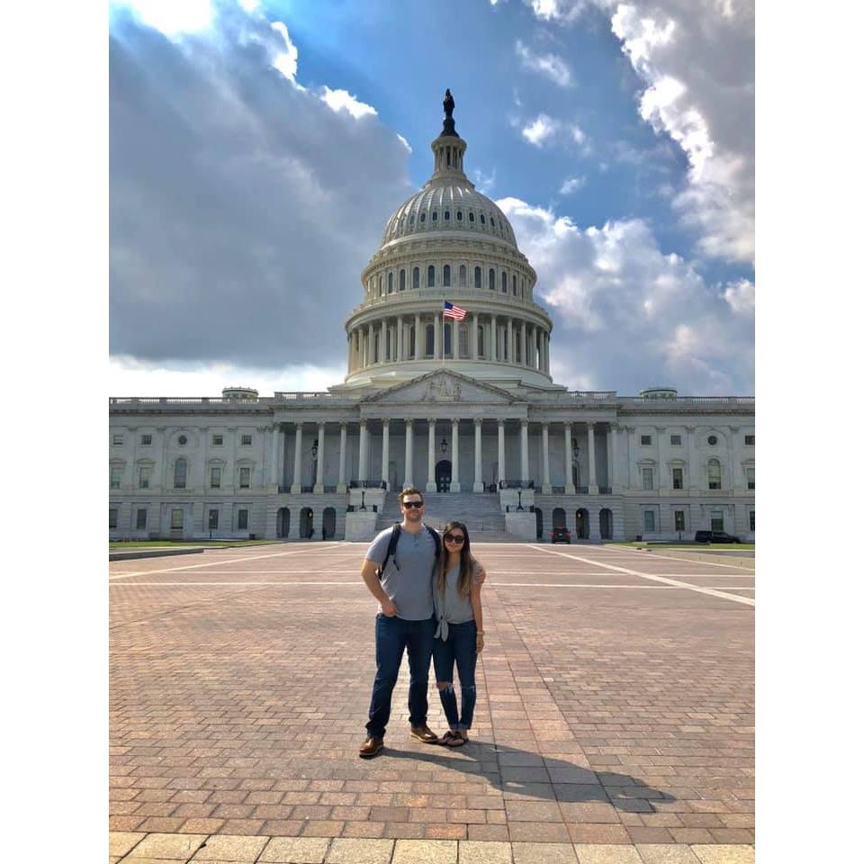 All I remember about DC is how much Kyle made me walk. Haha!