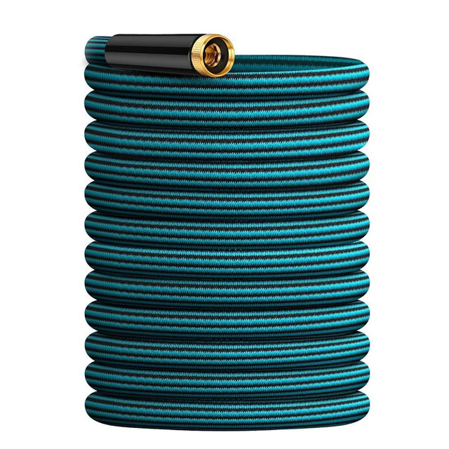 Garden Hose 25ft, Non-Expanding Water Hose Ultra Lightweight, Kink-Free, Sturdy, Flexible, Abrasion Resistant Hose for Yard, Lawn, Outdoor, Marine and Camper