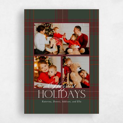 Deep Forest, Green Holiday Card - Parkside