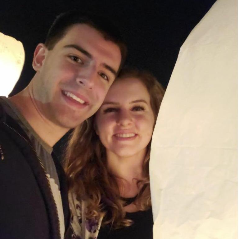 Us at the Lantern Festival. This was about 5 months after we started dating.