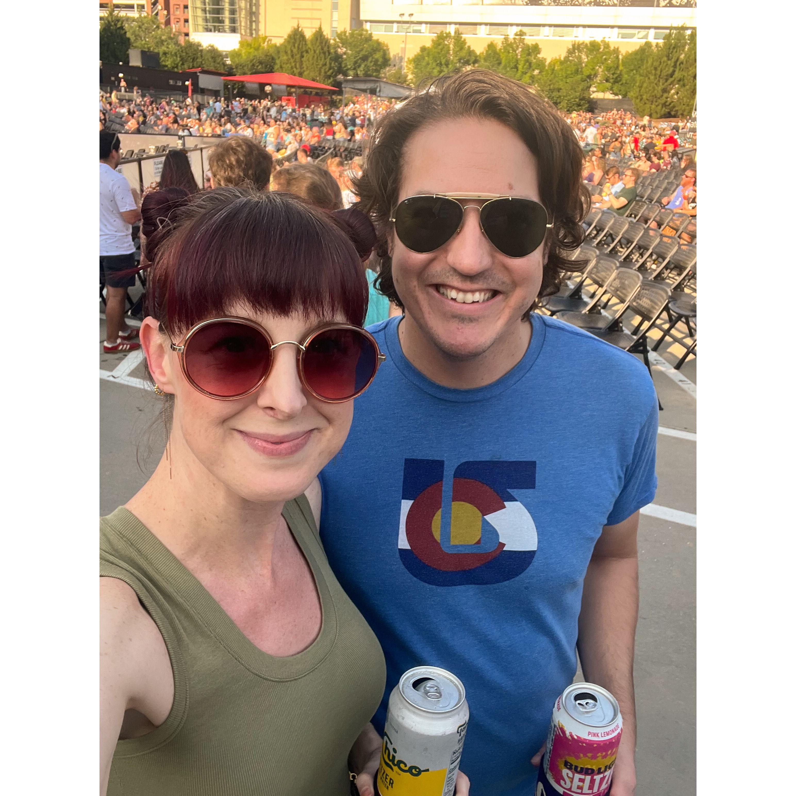Seeing "Young the Giant" in concert