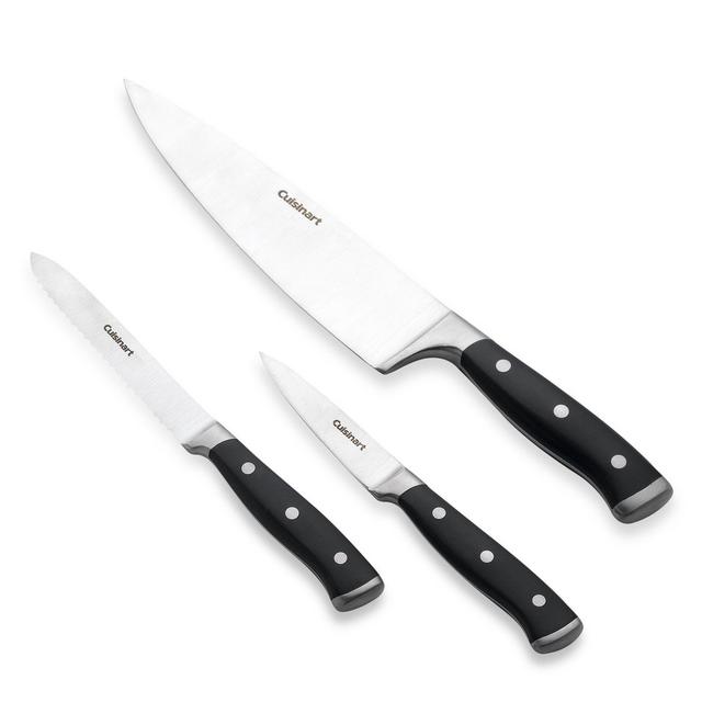 Cuisinart® Classic Triple Rivet 3-Piece Cutlery Starter Set