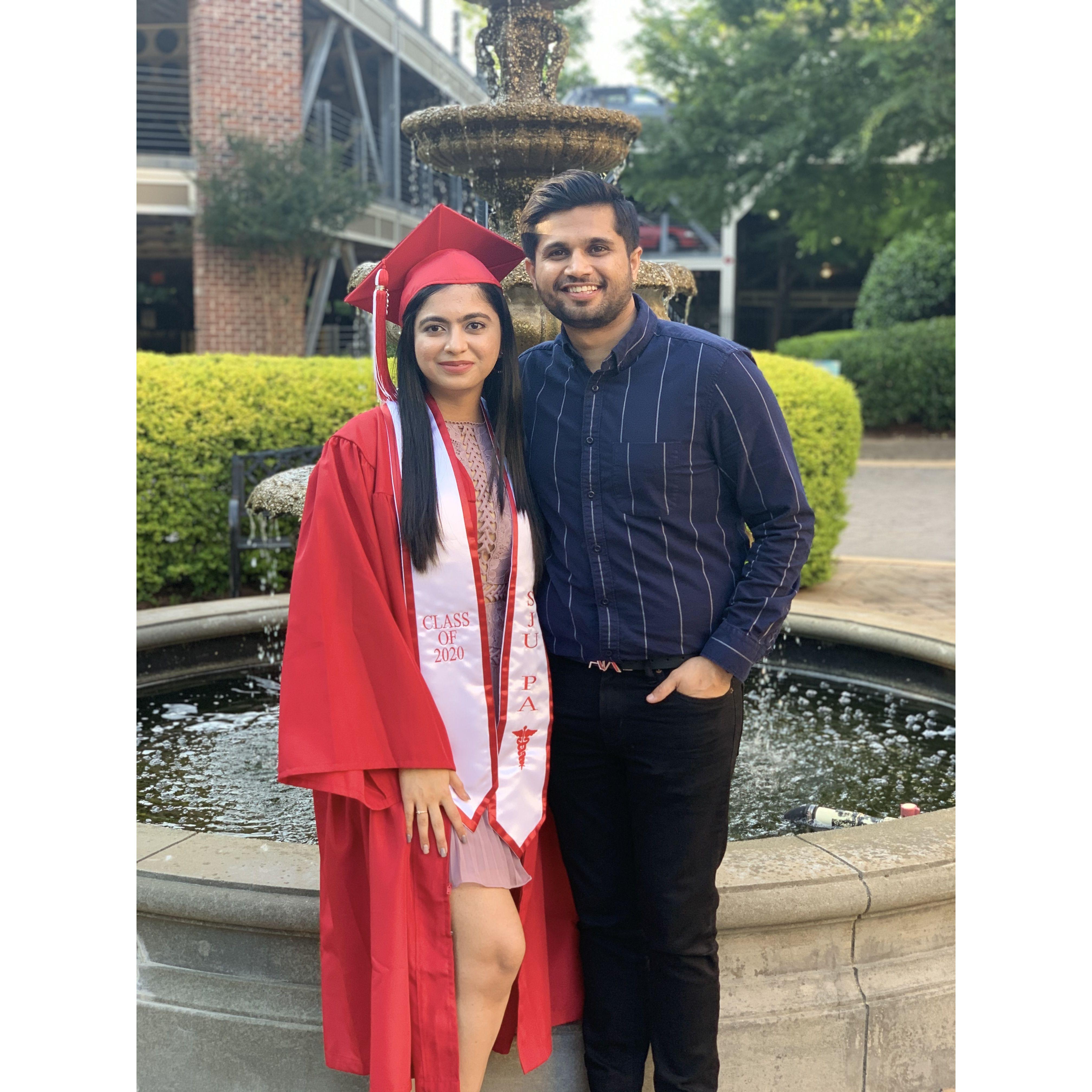 2020: Aashna's Surprise Graduation Party in ATL