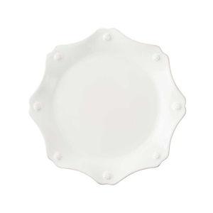 Juliska Berry & Thread Whitewash Scalloped Dessert/Salad Plate