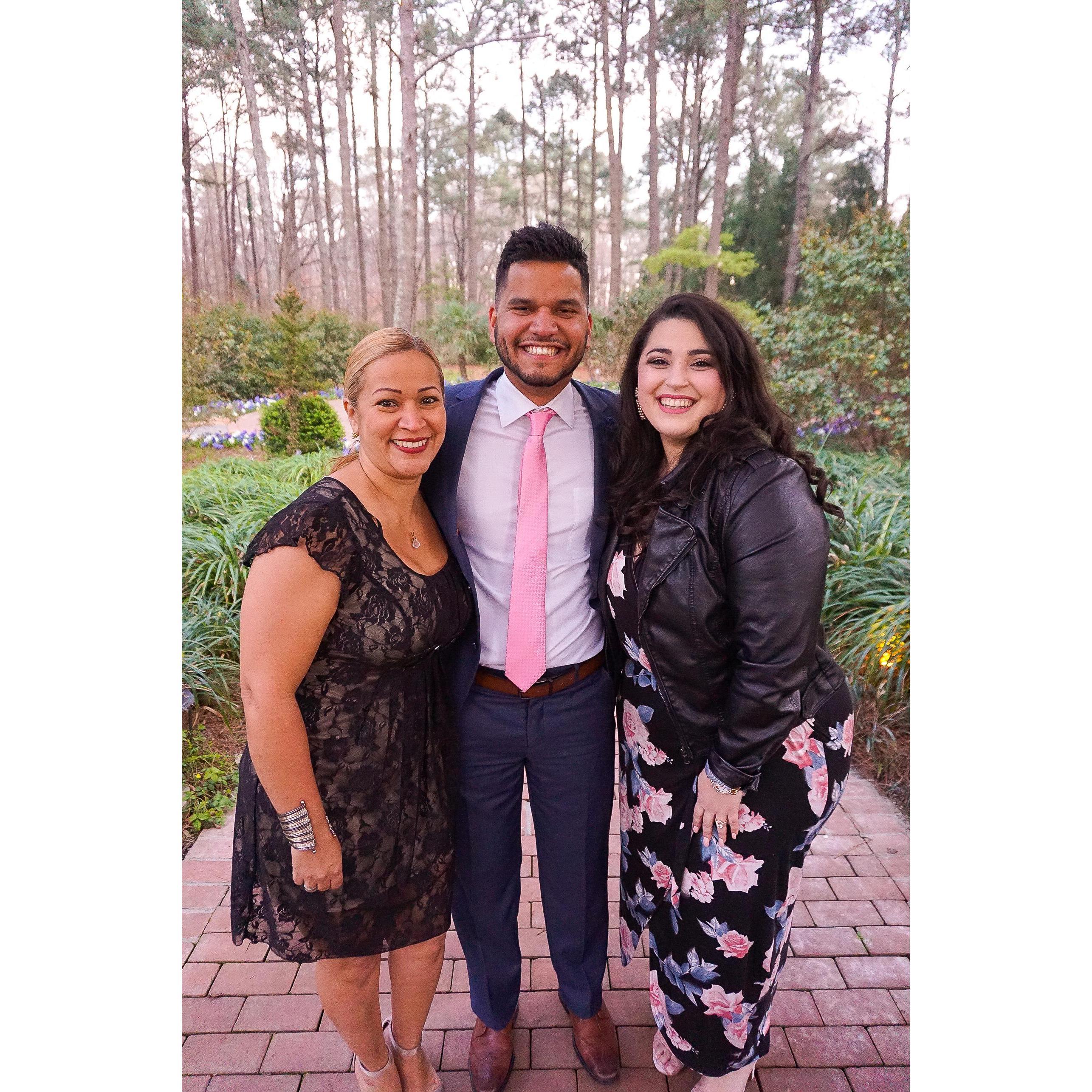 Tener a mi mama para esta ocasión fue algo que significo muchísimo para mi y se que también significo mucho para Angela, Le doy gracias a Dios por su vida y por lo que ha depositado en ella.