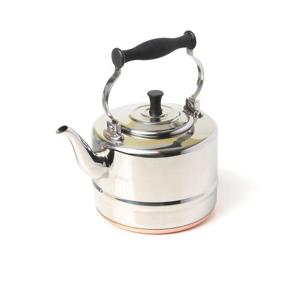 BonJour 2 Qt. Paige Core Stainless Steel Stovetop Kettle