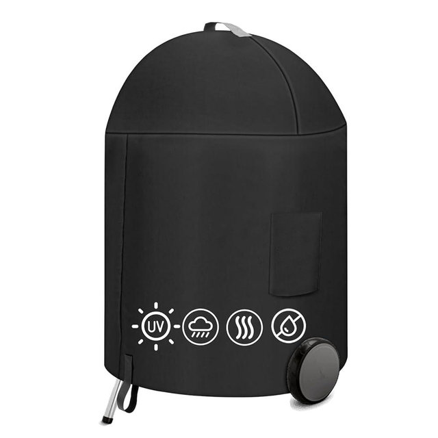 22 Inch Charcoal Kettle Grill Cover, 7150 Cover for Weber Round Grill, Waterproof Grill Cover for Weber 22 Inch Master Touch Charcoal Grill,Heavy Duty Outdoor BBQ Covers