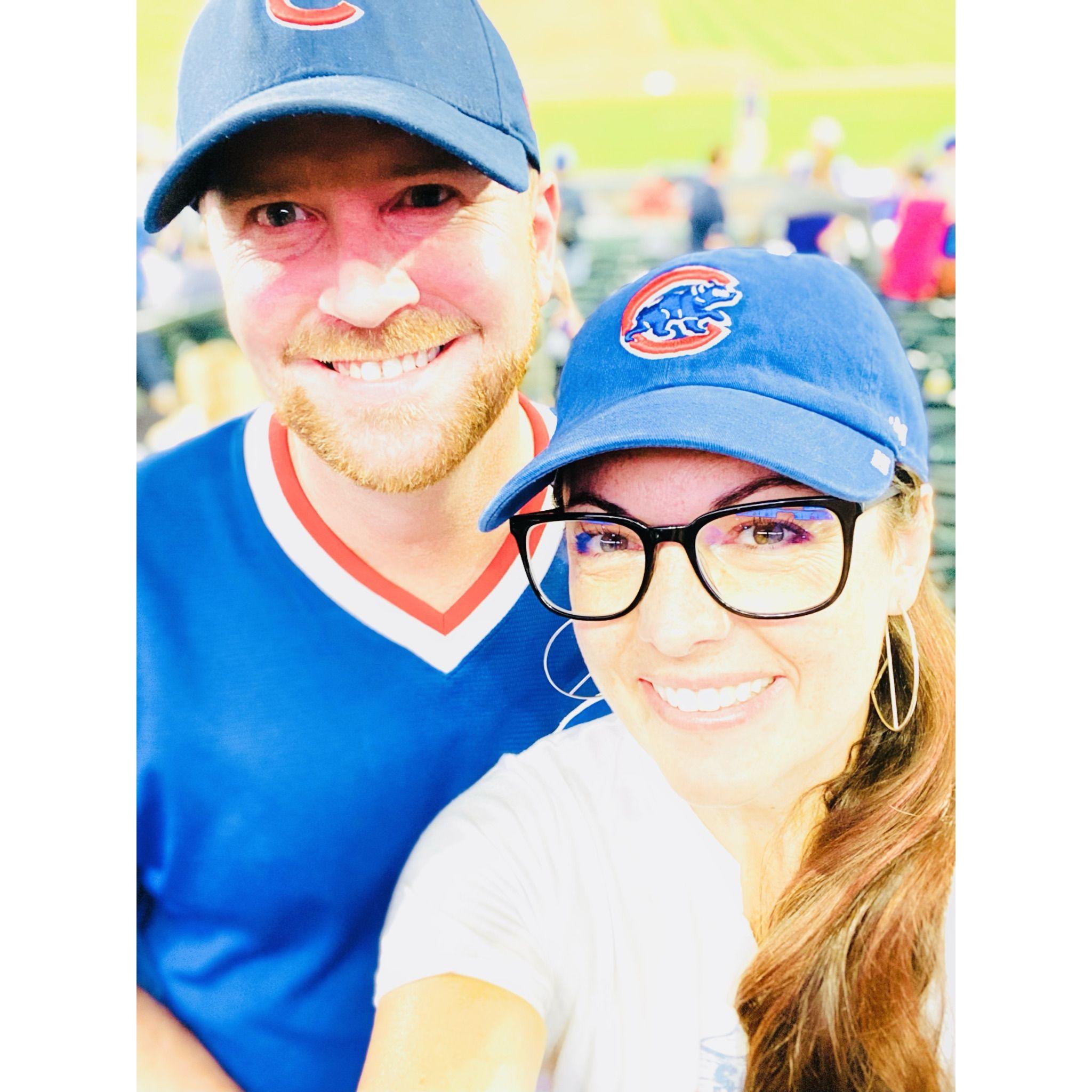 First Cubs vs. Rockies couples game~Denver