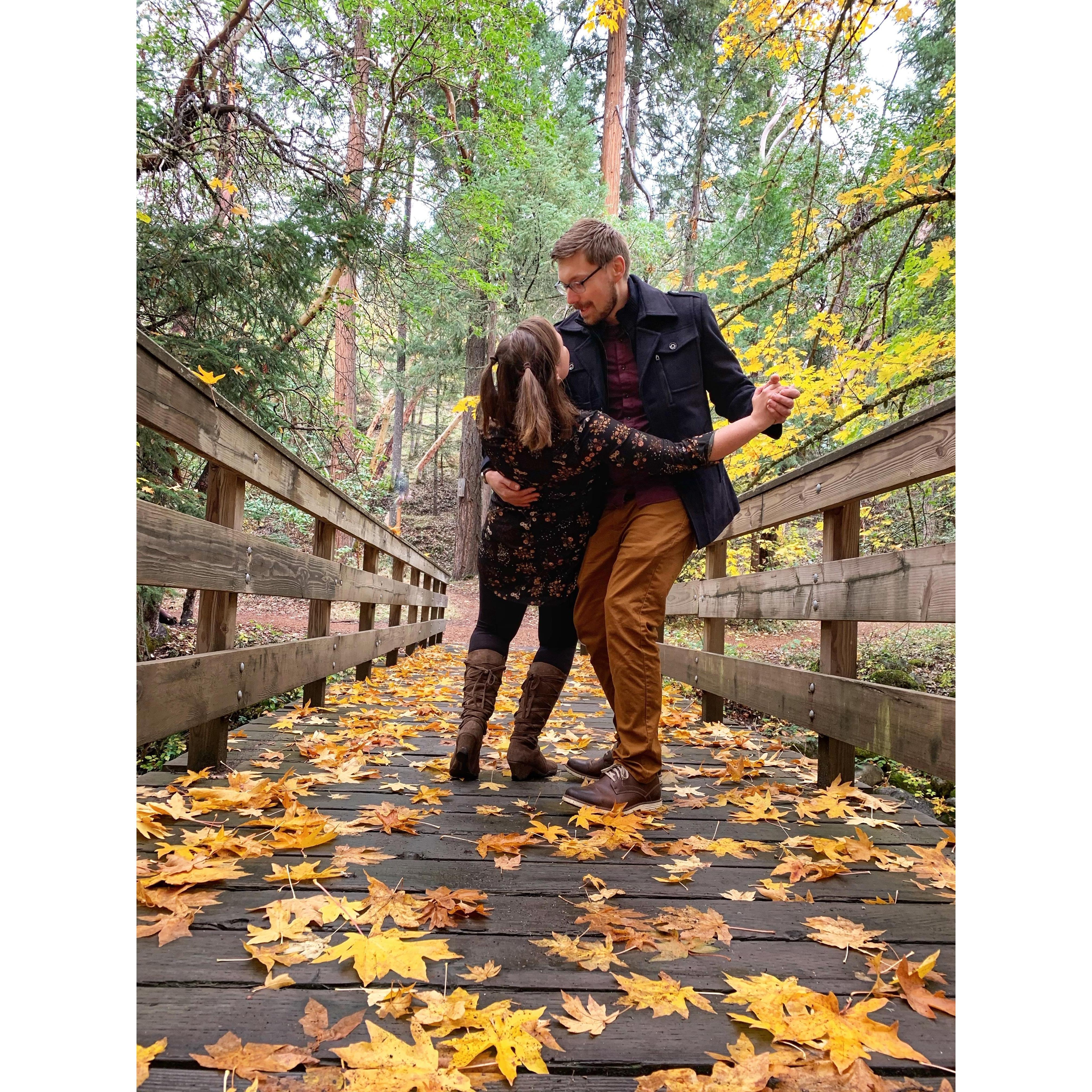 Eli picked up swing dancing quickly. We look forward to many years of dancing together <3