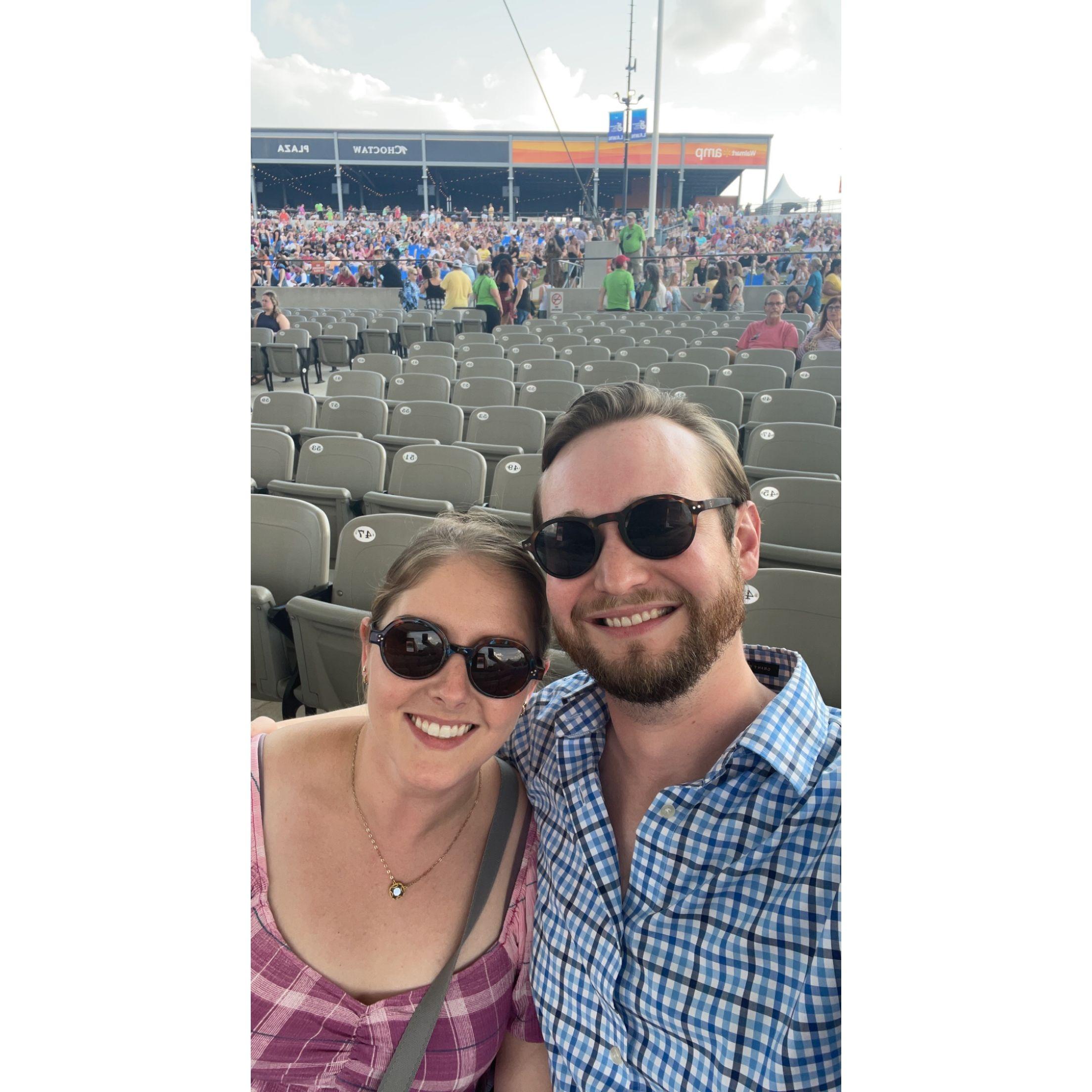 Our First Vacation and Concert