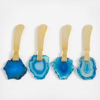 4-Piece Agate Spreaders