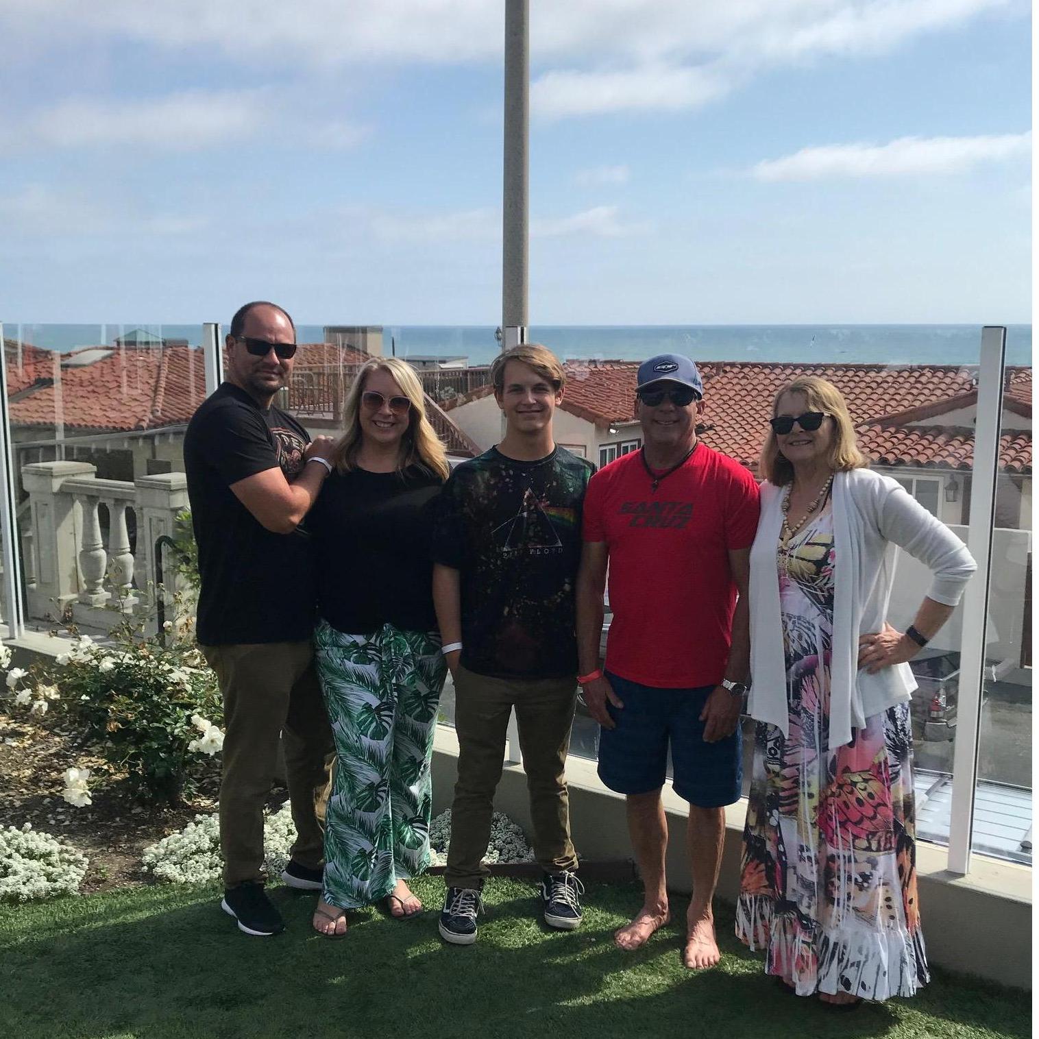Carlsbad with the fam