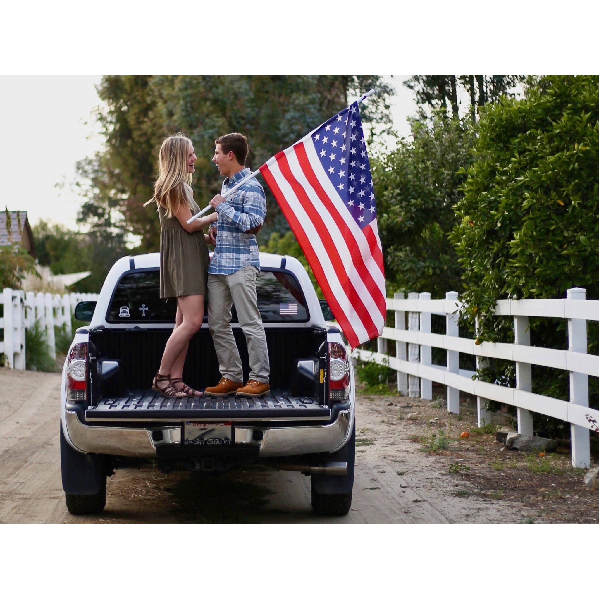 Our high school 'engagement' photoshoot (2016)