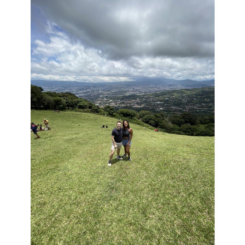 On top of the world in Costa Rica!