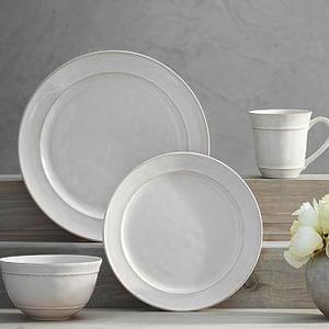 Cambria Cereal Bowl, Set Of 4 - Stone - Color: Stone