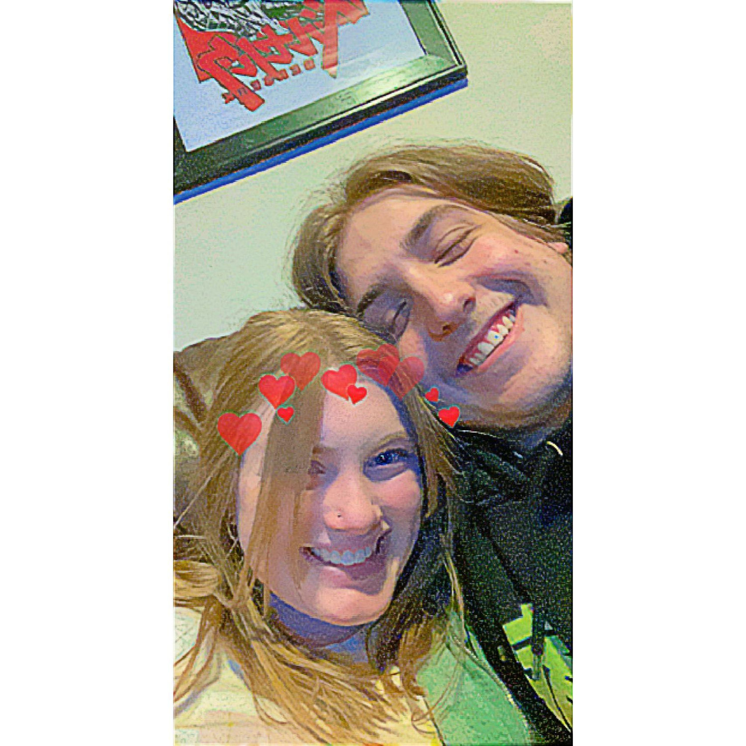 our first photo together <3