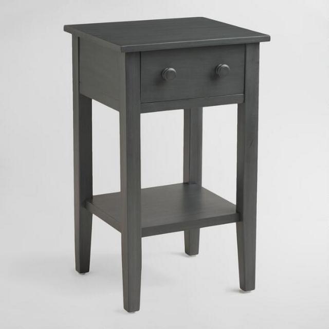 Tobacco Blue Sara Nightstand