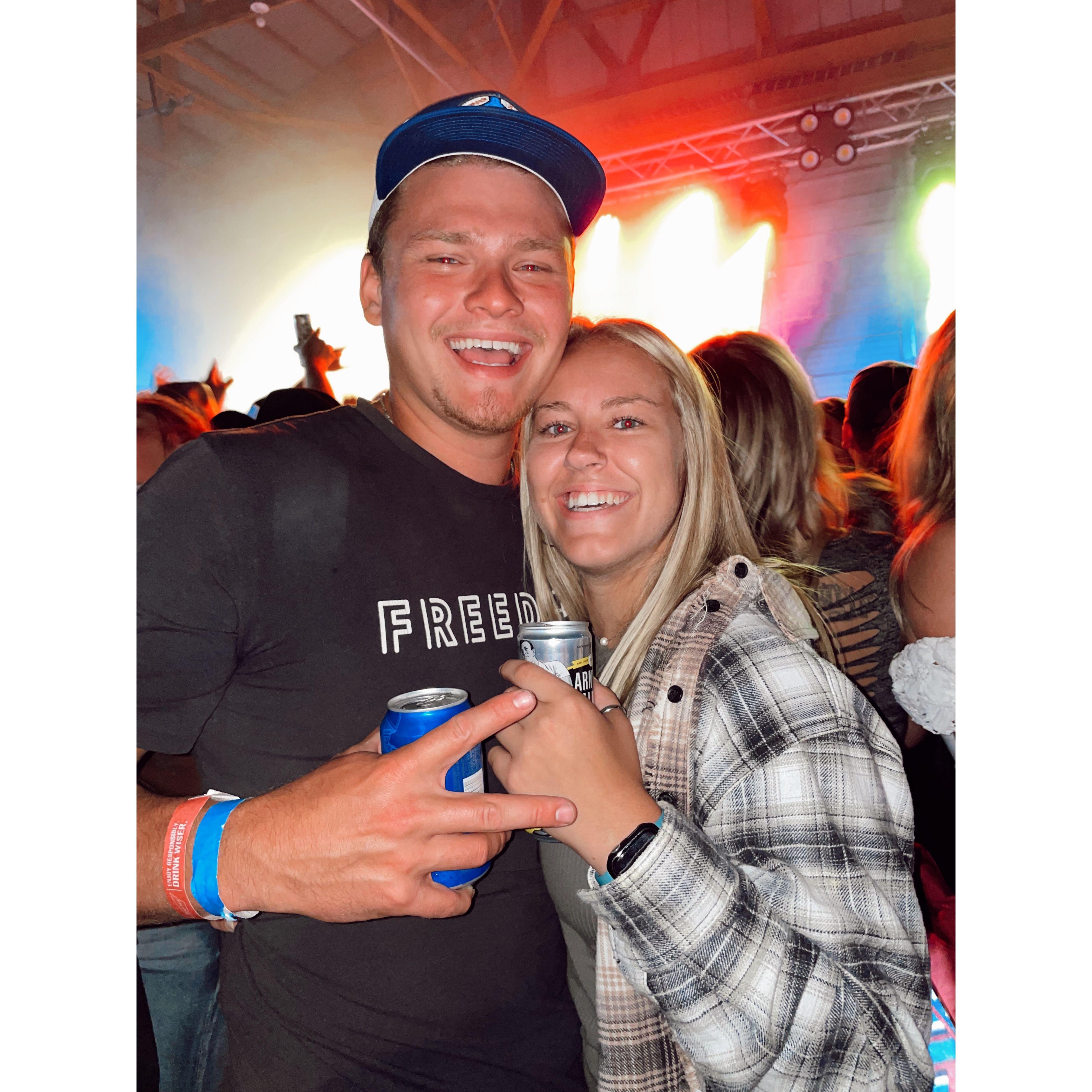 Our first "I love yous"