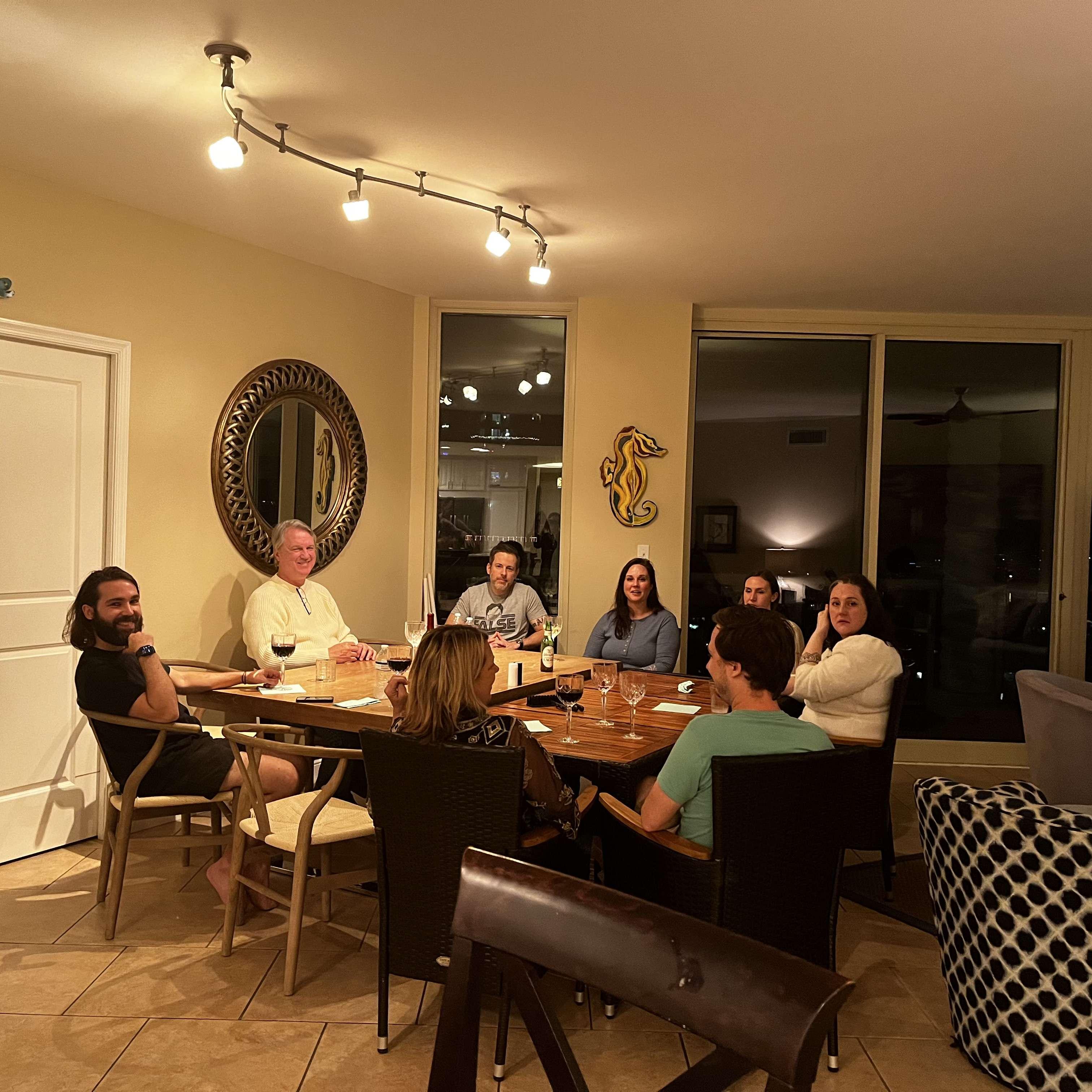 Christmas in FL with Shelby's family featuring Steve's new HBO profile pic! Pensacola, FL