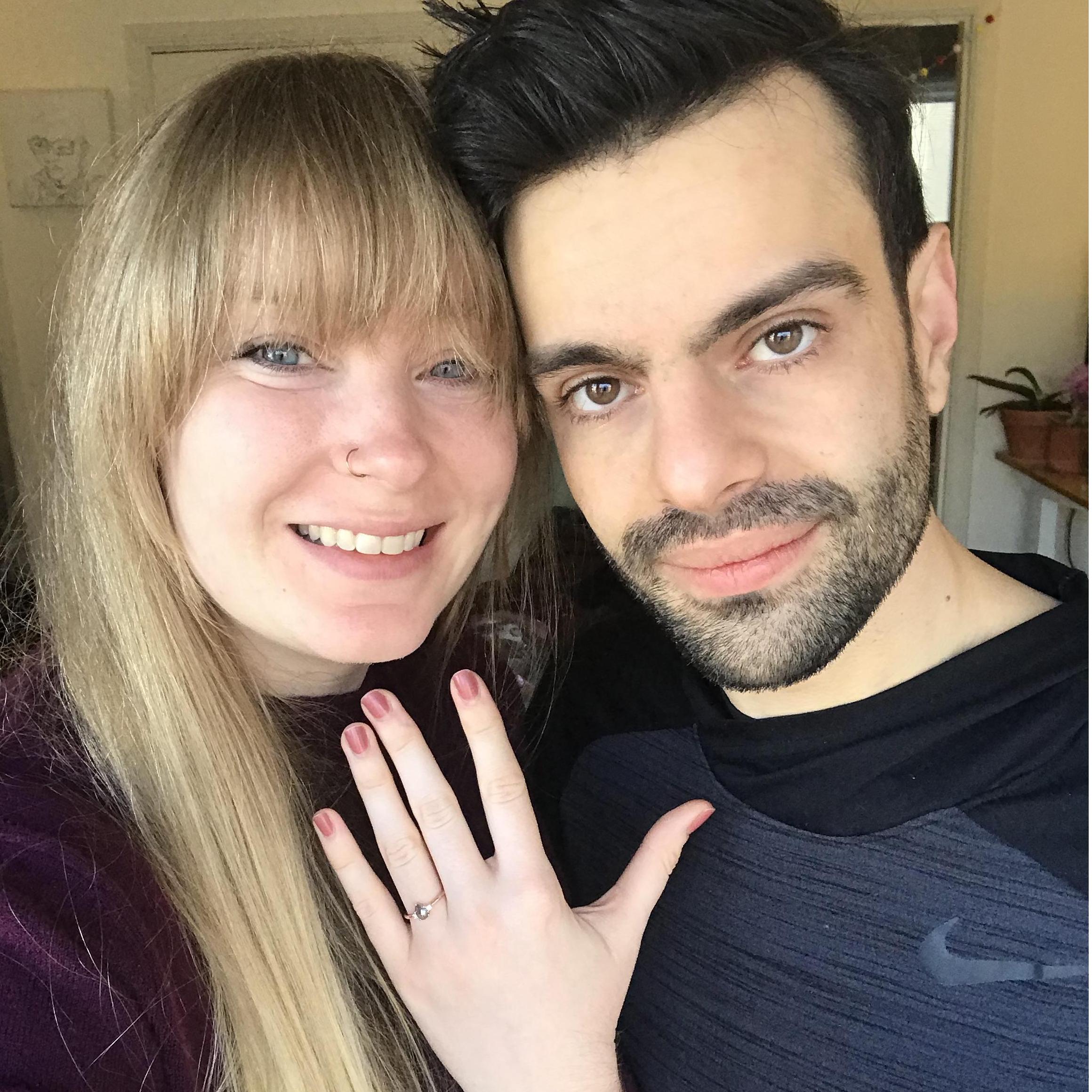 HE PROPOSED!