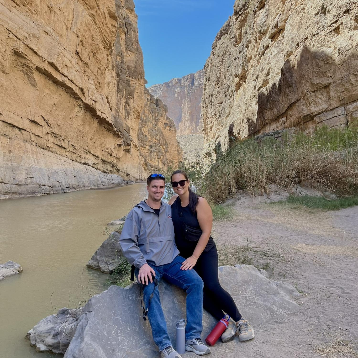 Big Bend National Park. Where they got engaged