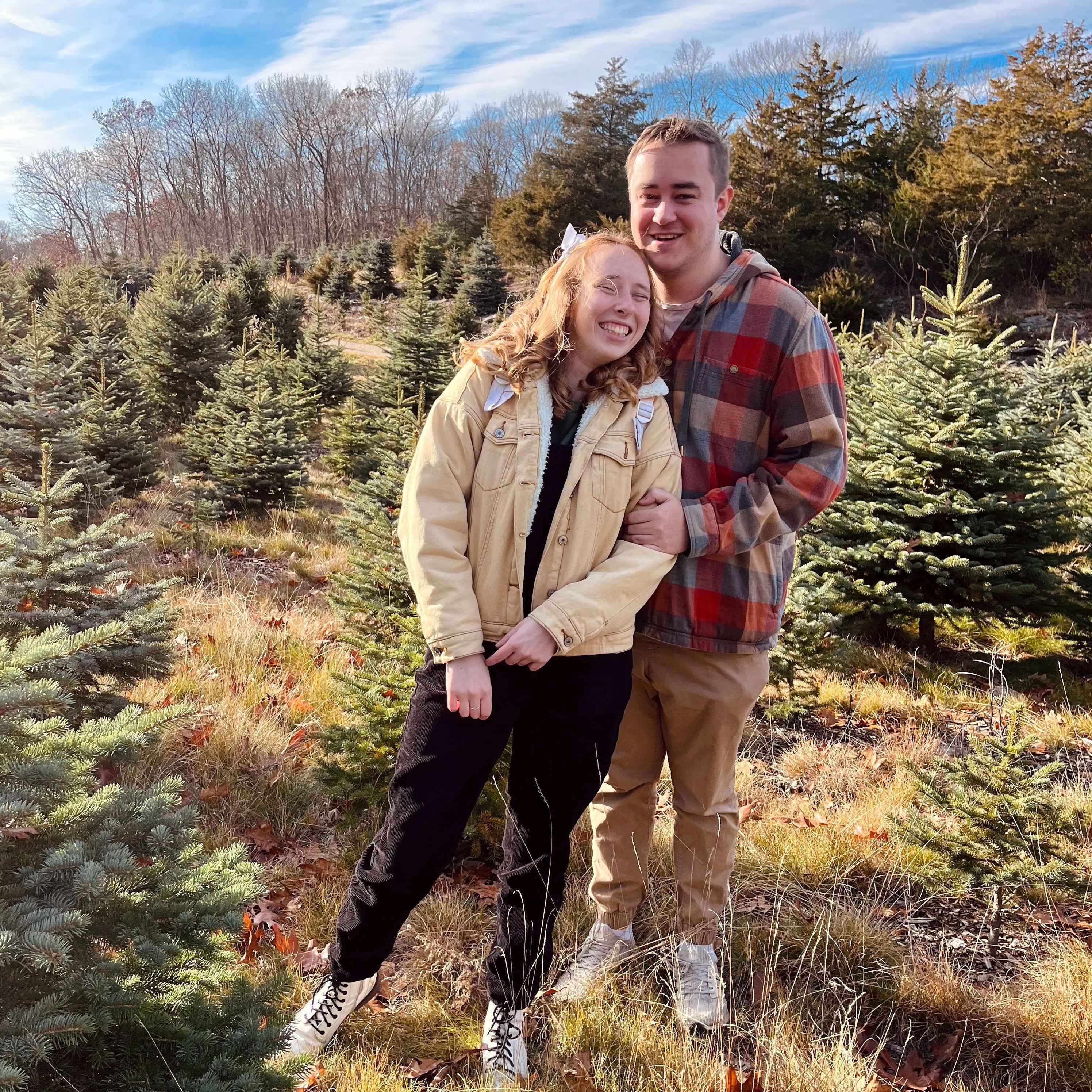 Winter 2023 - Christmas tree shopping with the Spillanes