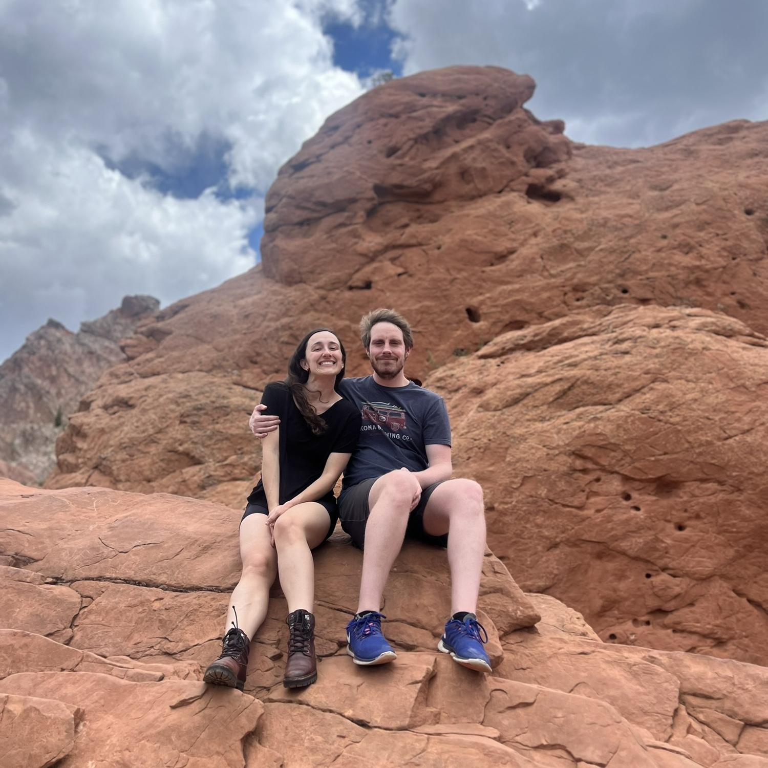 Spring 2024, in Colorado for a wedding and visiting the Garden of the Gods