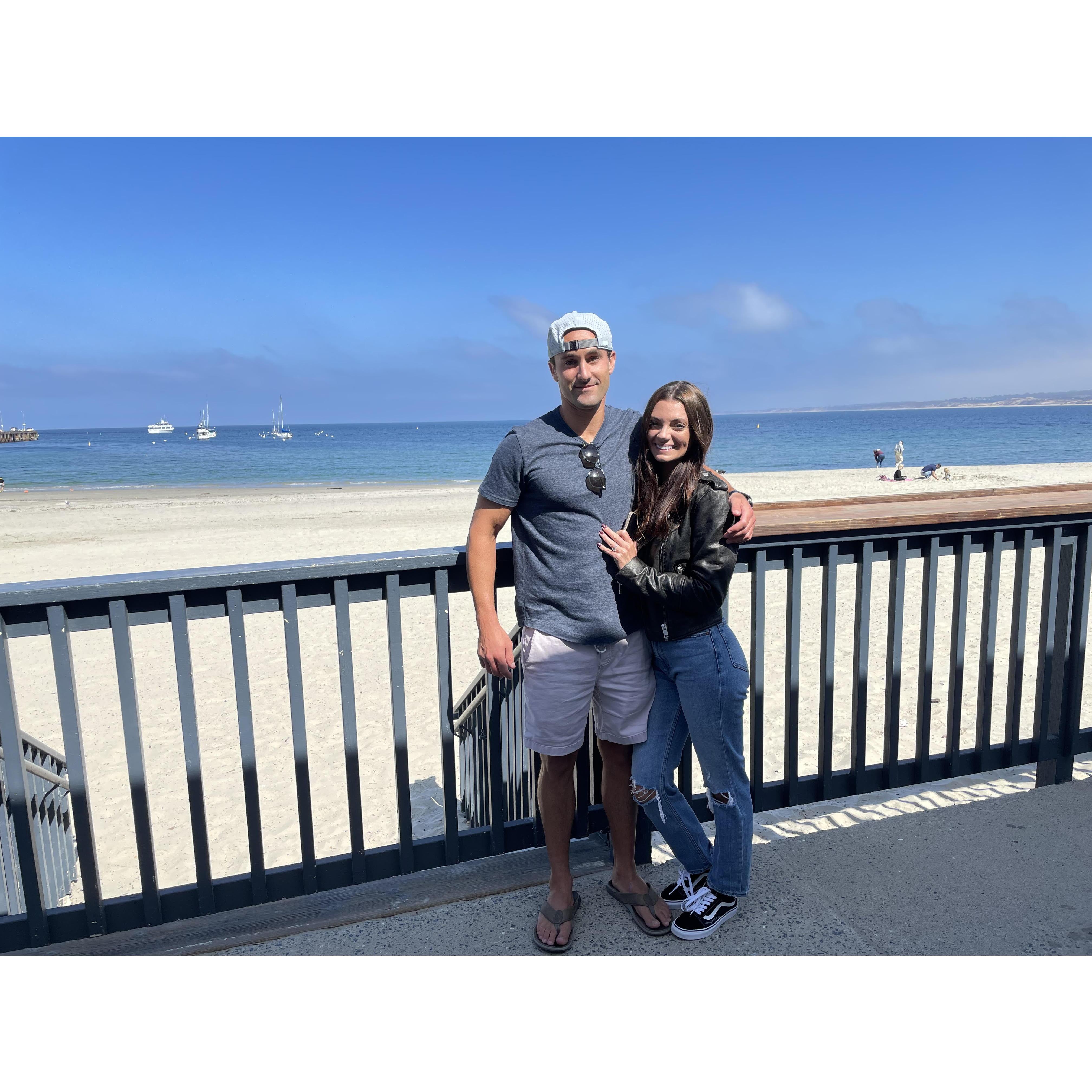 Visiting the place we'll say "I do"