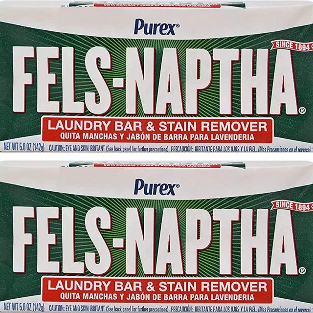 Fels Naptha Laundry Soap Bar - 5.0 oz - 2 pk
