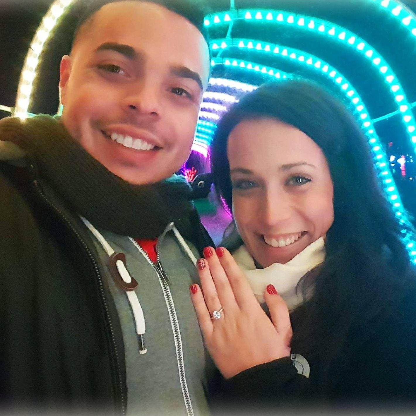 Right after Mario popped the question!