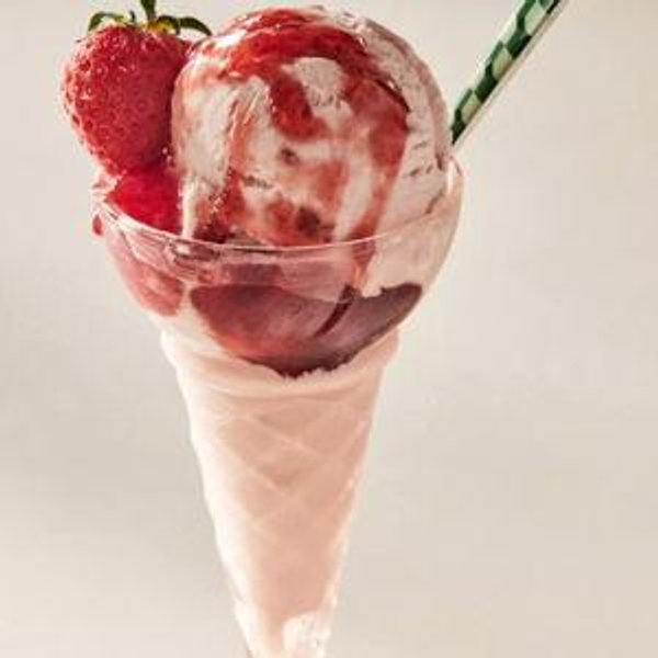 Ice Cream Sundae Flute Glass