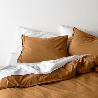 Organic Cotton Eyelash Fringe Duvet Cover