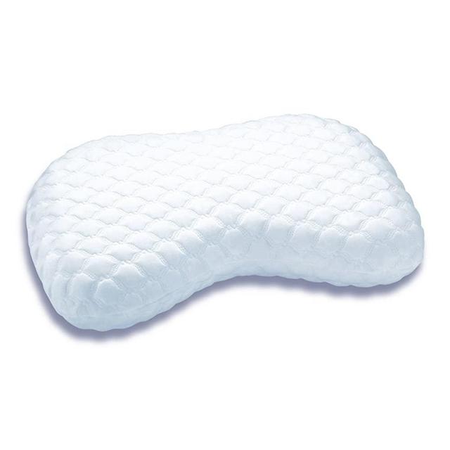 Sleep Innovations Versacurve Multi-Position Gel Memory Foam Pillow with Quilted Cover, Made in The USA with a 5-Year Warranty, Model:F-PIL-02590-CC-WHT