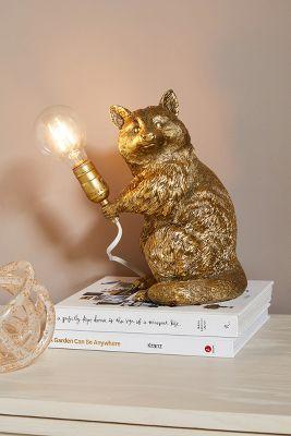 Raccoon Table Lamp