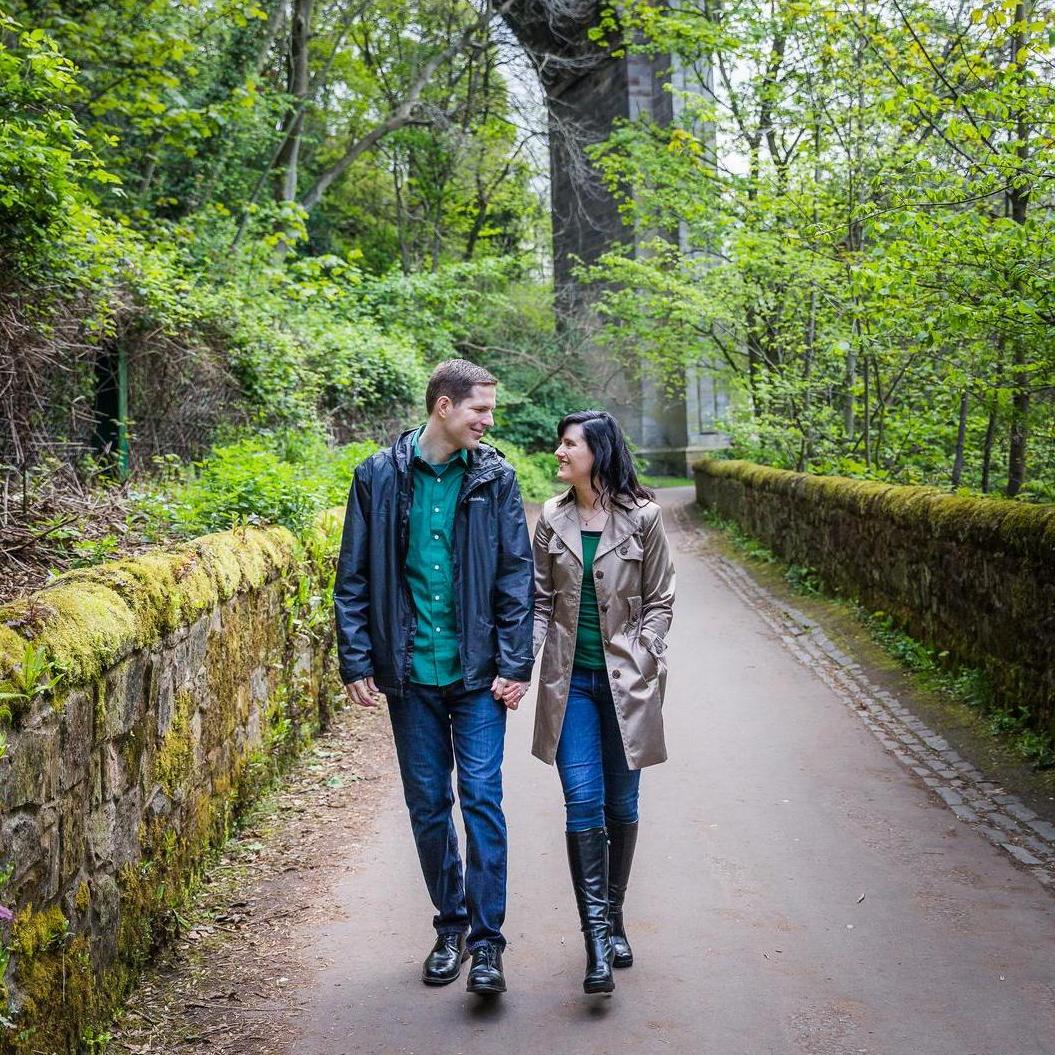 Going for a stroll in Scotland. We do that.