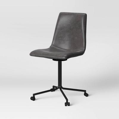 Bowden Office Chair with Casters - Project 62, Gray