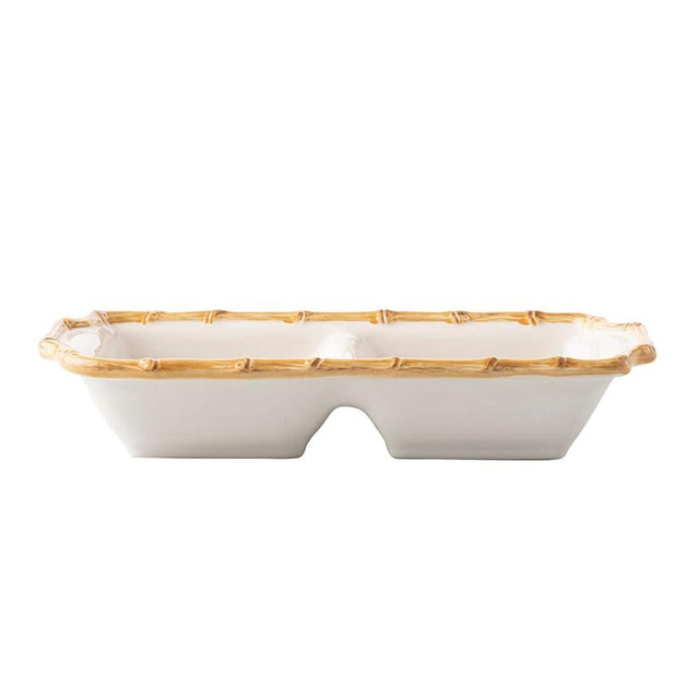 Juliska Bamboo Two Section Server - Dishware