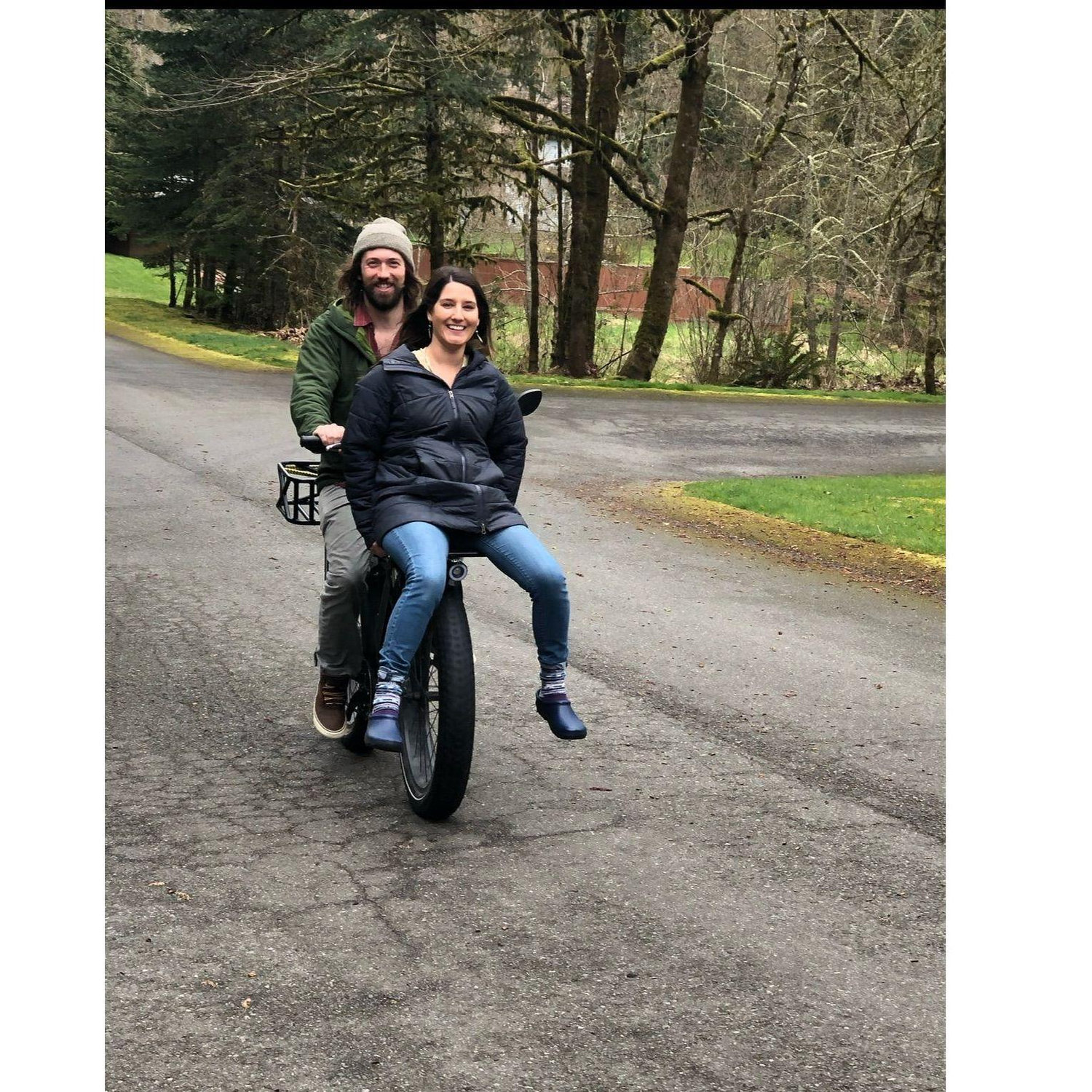 Neighborhood Spencer grew up in. Jack & Sheila introduced us to our love of e-bikes!
