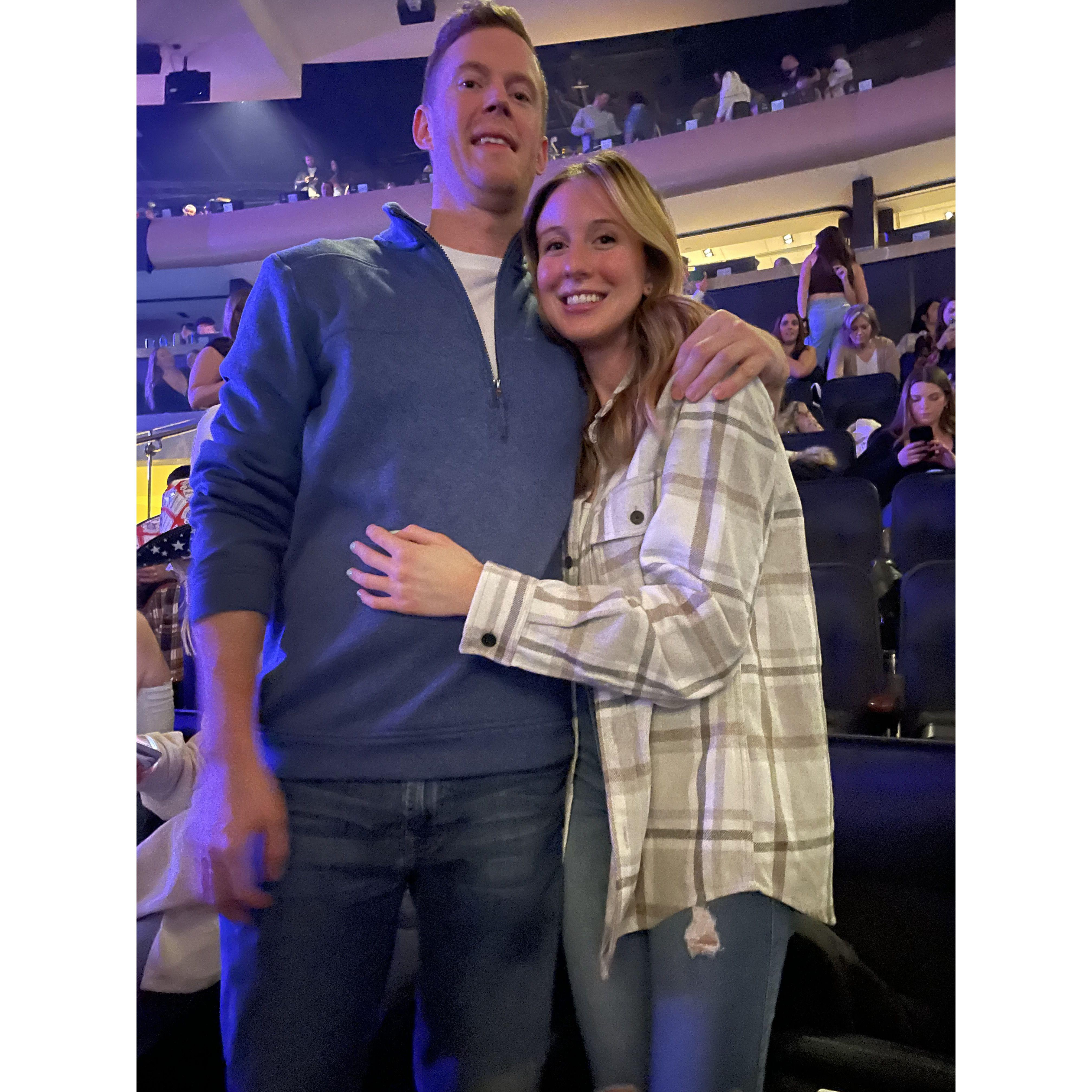 Morgan Wallen concert (Andrew’s first concert)!