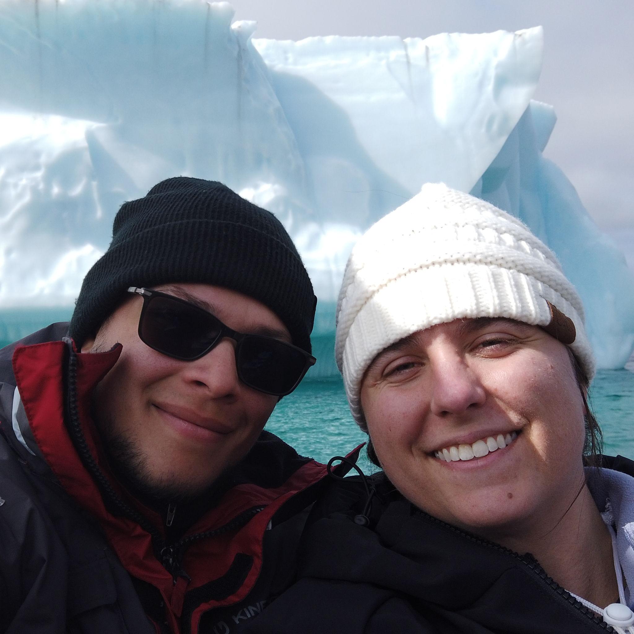 Greenland Is where we got engaged!