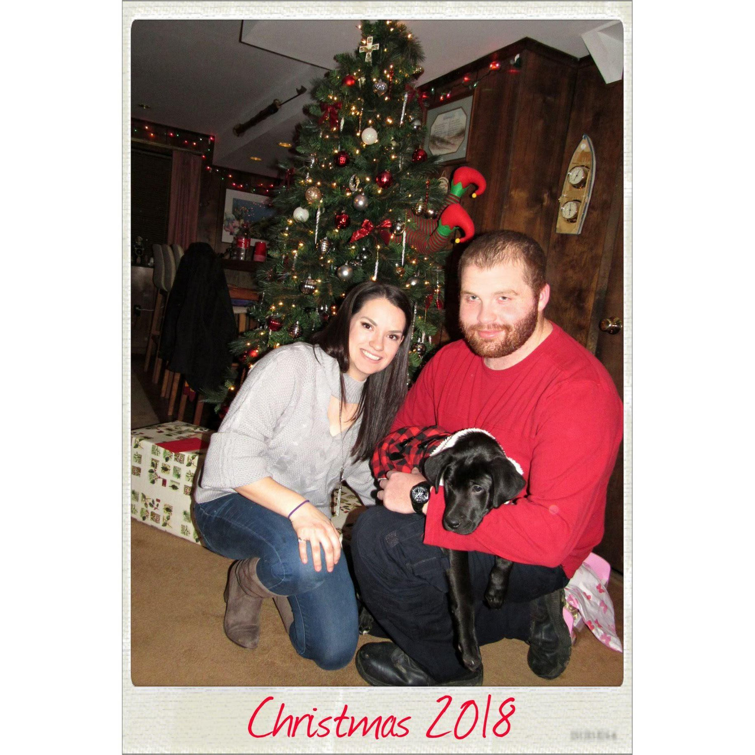 Our first Christmas together and the addition of Coal