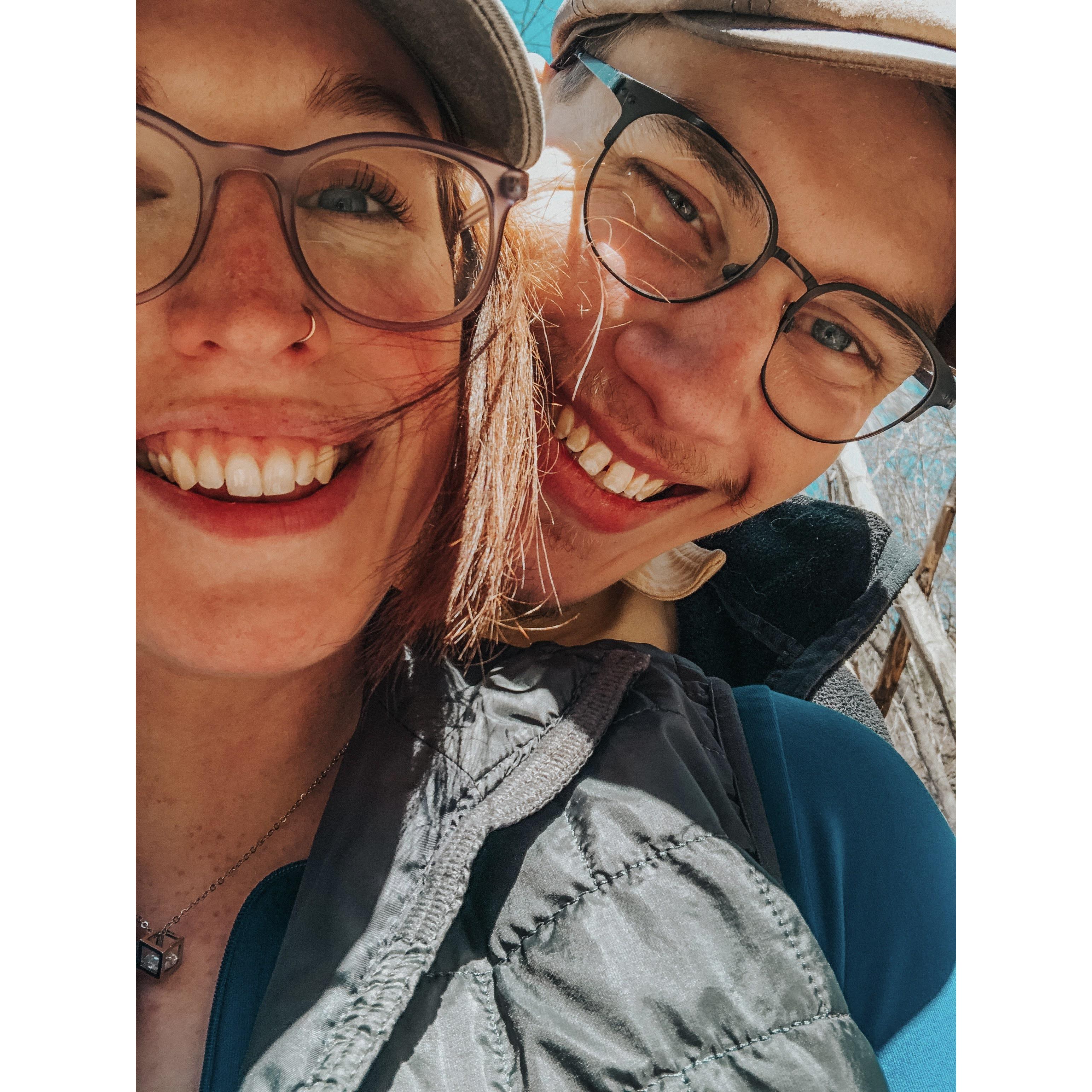 It really was a good Good Friday! We spent it hikingaround Starved Rock!