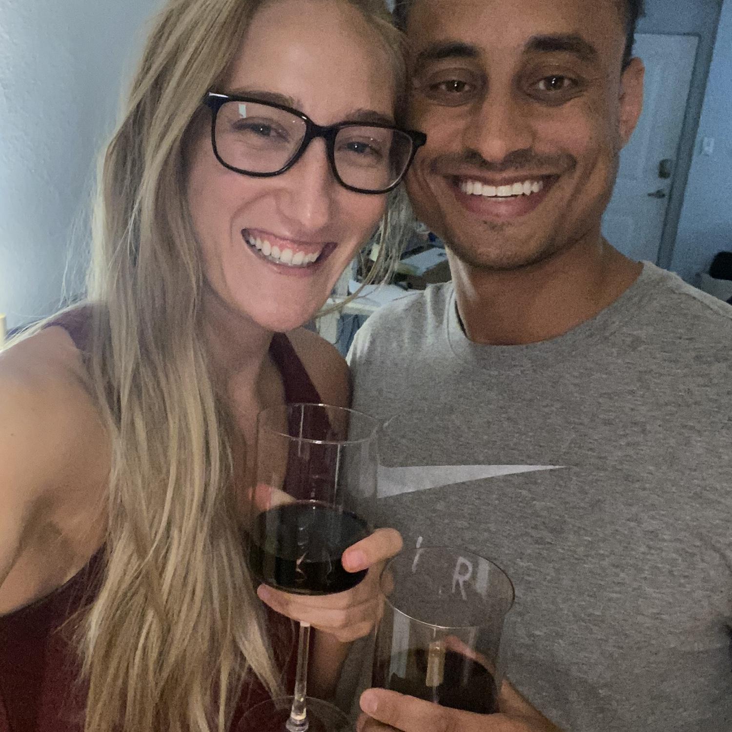 August 29, 2022 - Moved in together (into a 500 sq ft apartment...lol)
