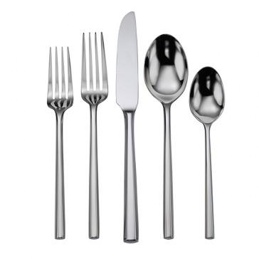 Oneida Diameter 5 Piece Fine Flatware Set, Service For 1