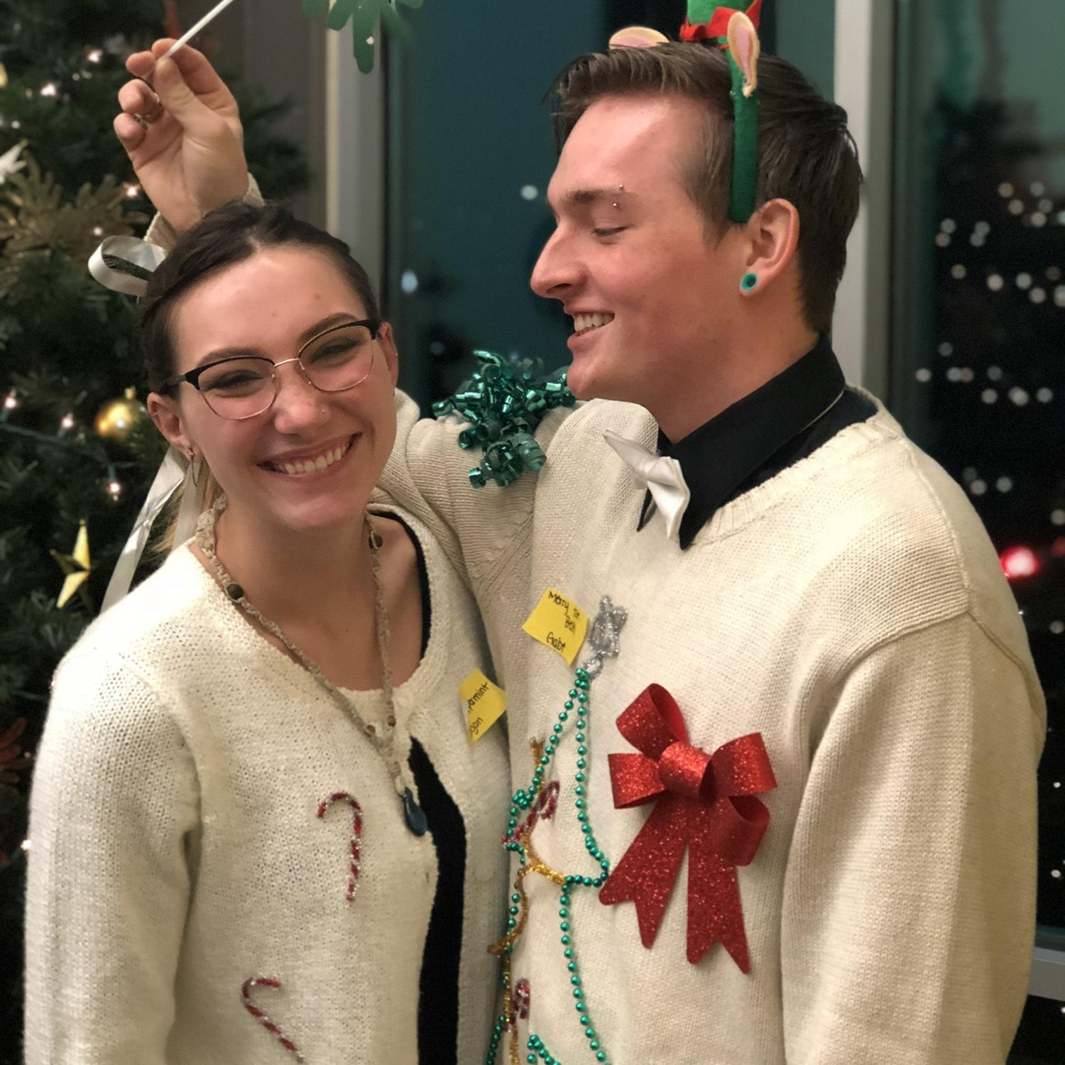 Our first ugly sweater Christmas