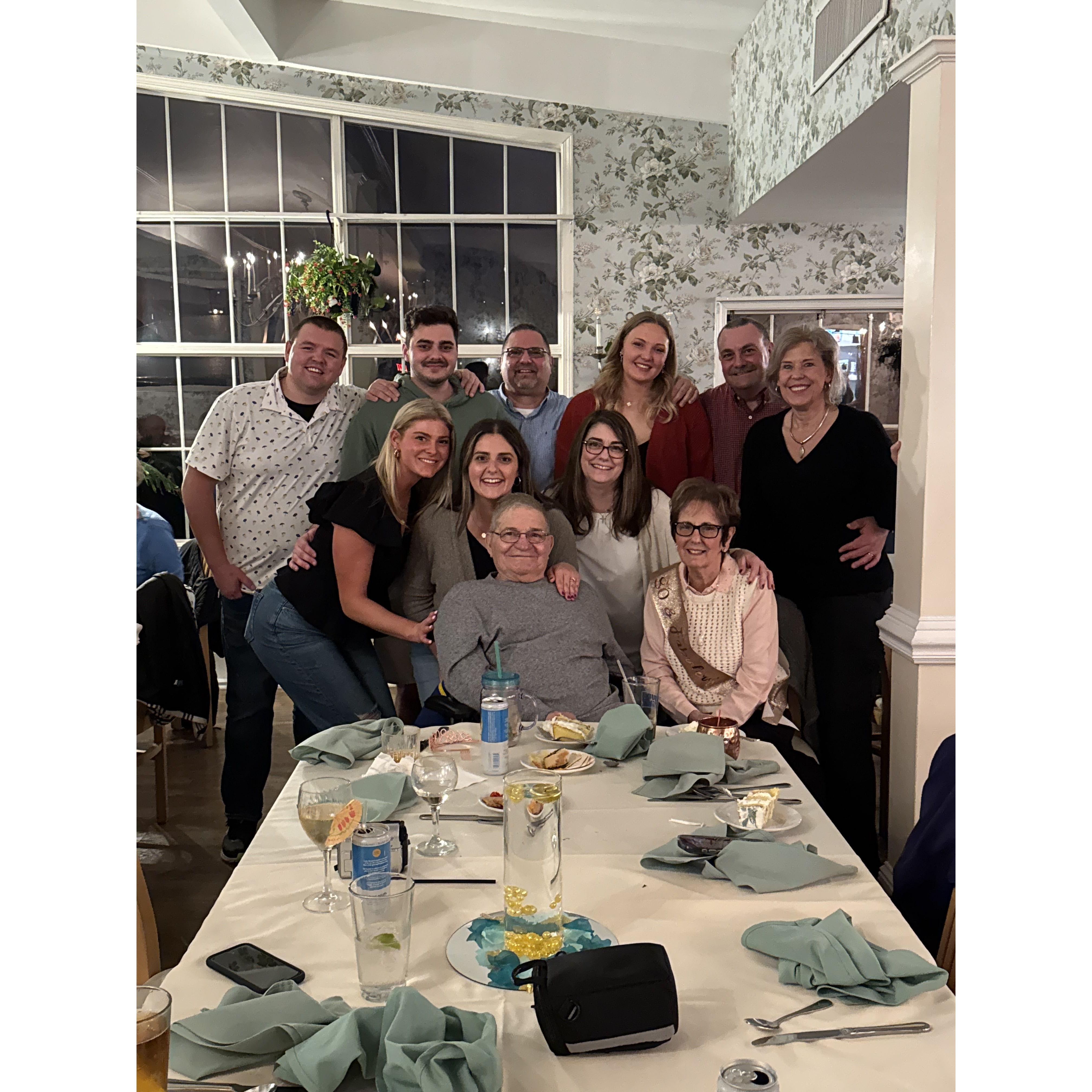 Grandma's 80th Birthday party.
