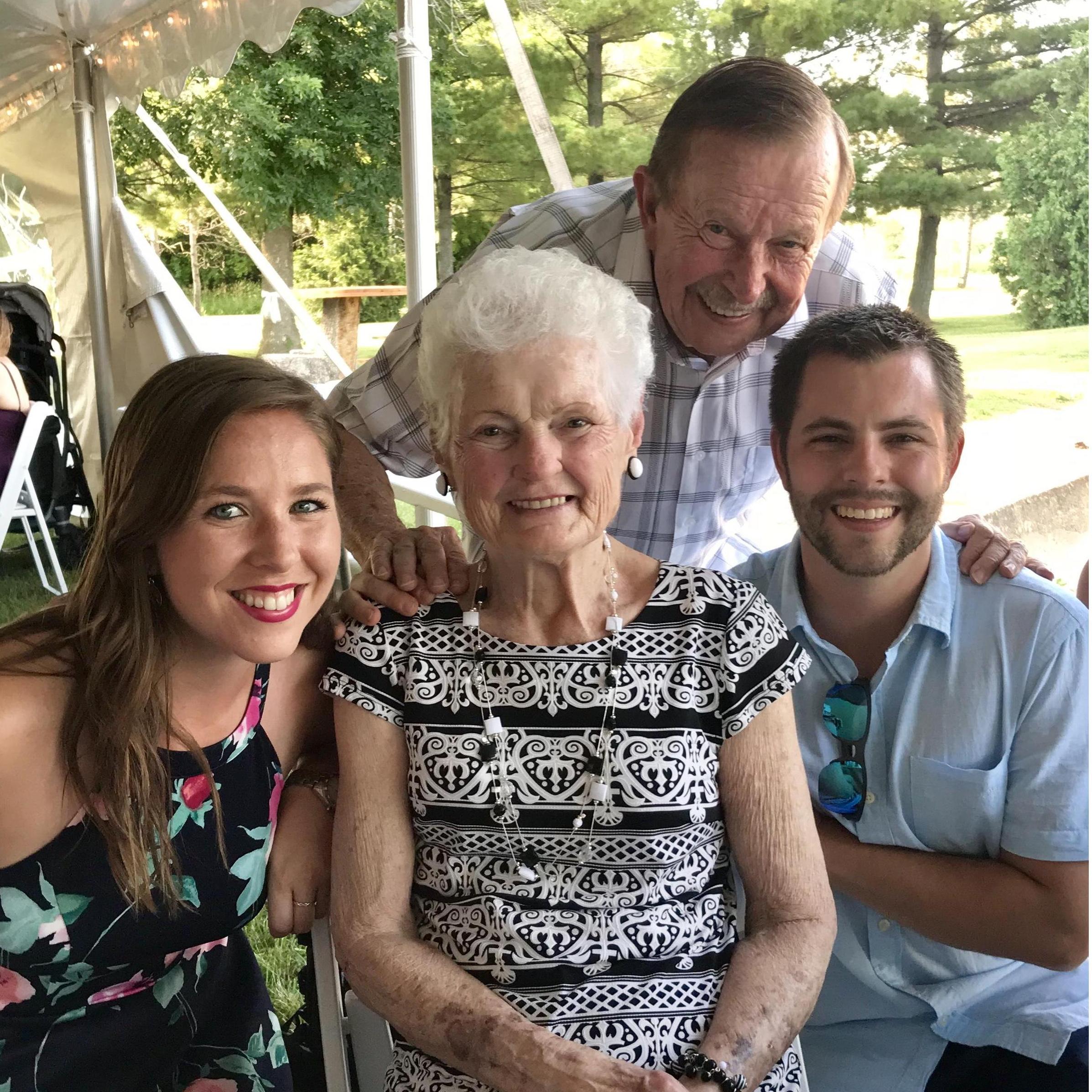 We are blessed Erin got to meet Grandma Pat. Summer 2018