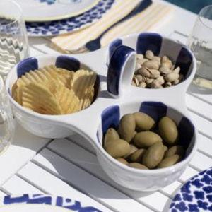 Santorini Dot Three-Part Server