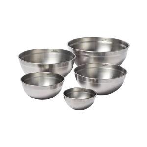 5pc Stainless Steel Mixing Bowls