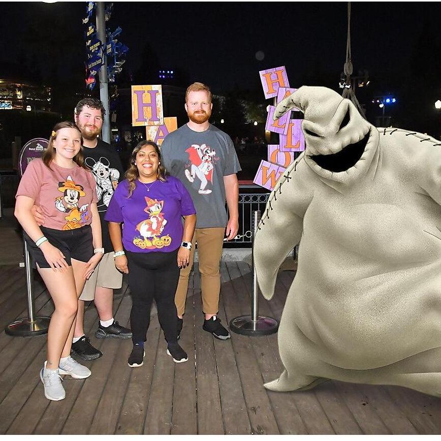 October 2021 - Halloween at Disneyland with Neena and Kyle